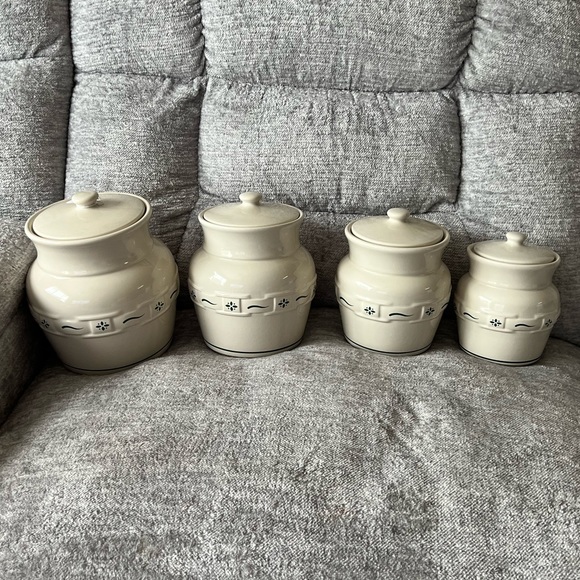 Longaberger Kitchen Longaberger Canister Set Poshmark
